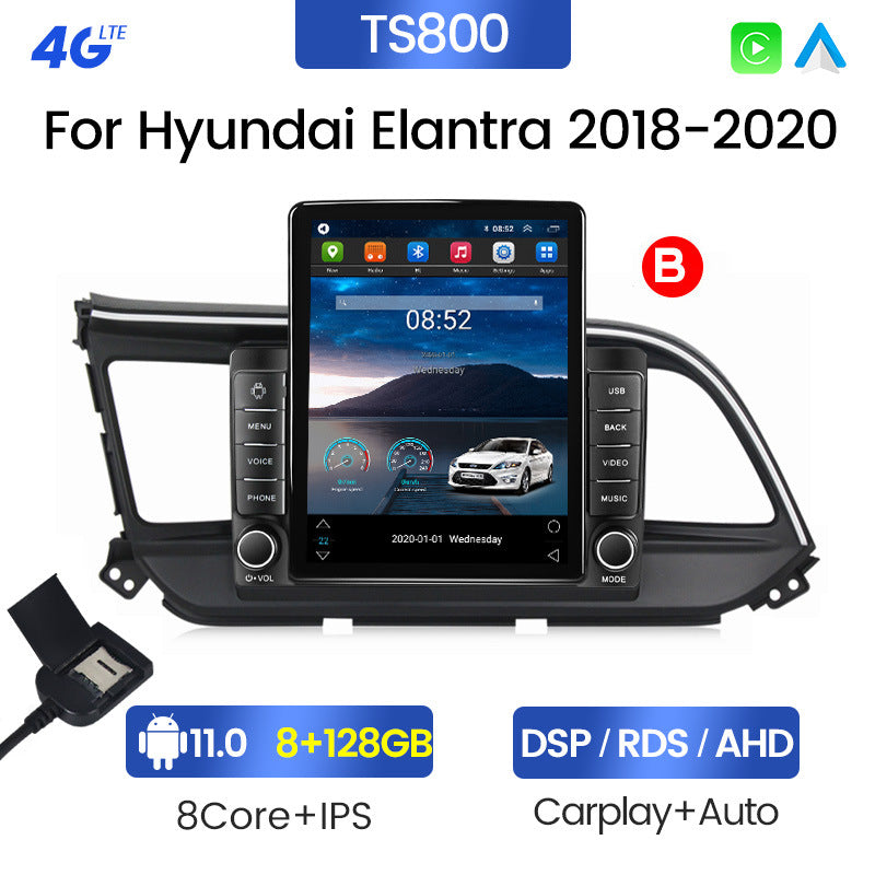 Suitable for hyundai elantra 2016-2020 stone monument machine android navigator