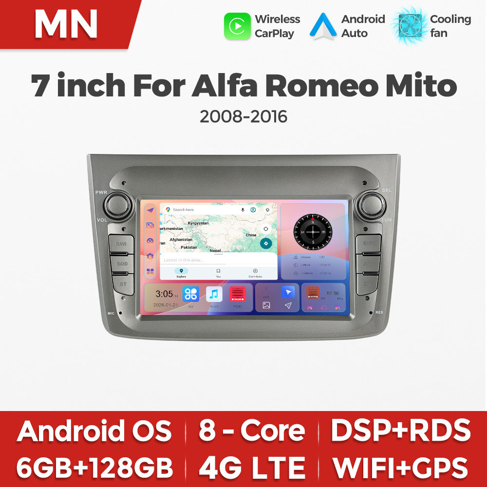 For alfa romeo mito 2008-2016alfa romeo 7" android smart navigator