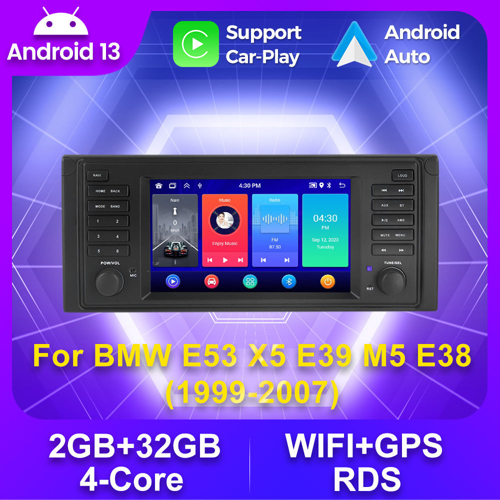 Suitable for bmw e53 x5 e39 m5 e38 1999 - 2007 bmw e53 discless android navigator