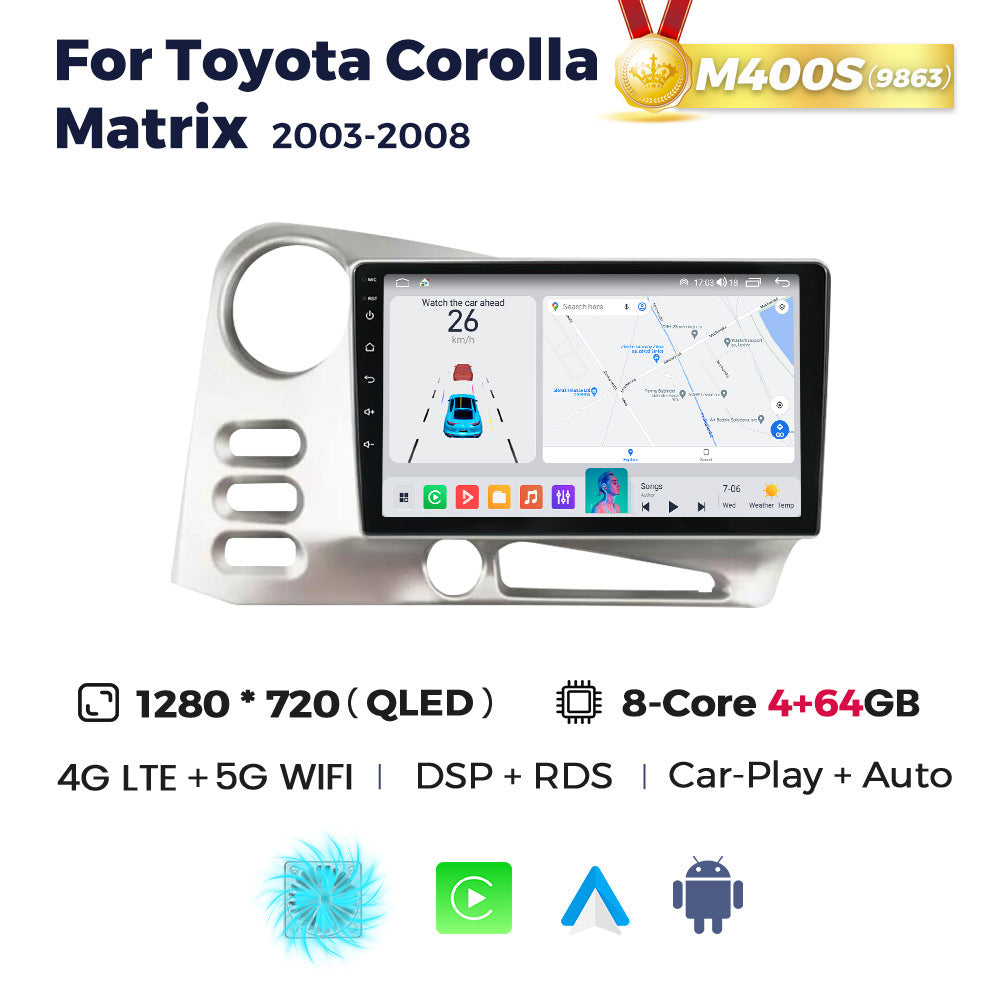 Suitable for toyota corolla matrix 2003-2008 toyota smart android car navigator