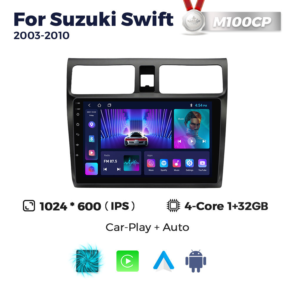 Compatible with Suzuki Swift 2003-2010 Android large screen, central control navigation, Bluetooth CarPlay