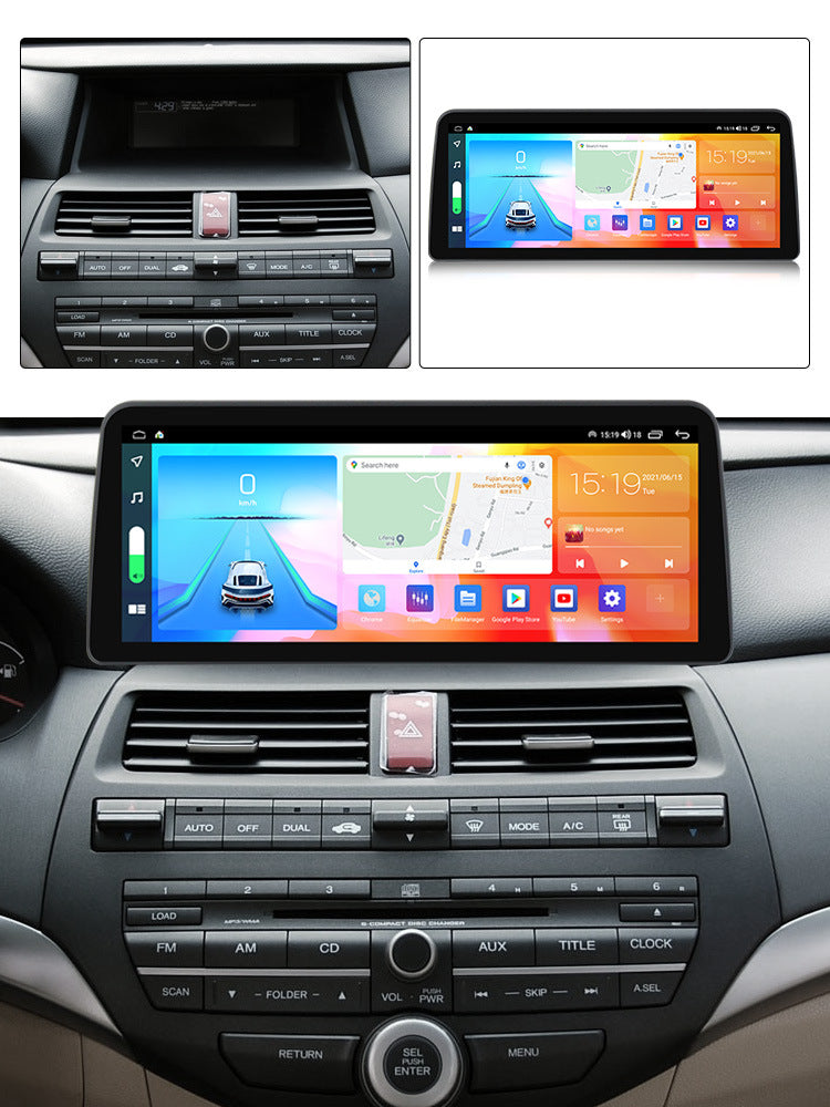 Suitable for Honda Accord 8th generation 08-12 Android central control car navigation all-in-one machine 12.3-inch vertical screen 7862