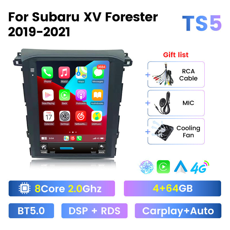 Suitable for subaru forester xv, subaru xv smart central control vertical screen android car navigation