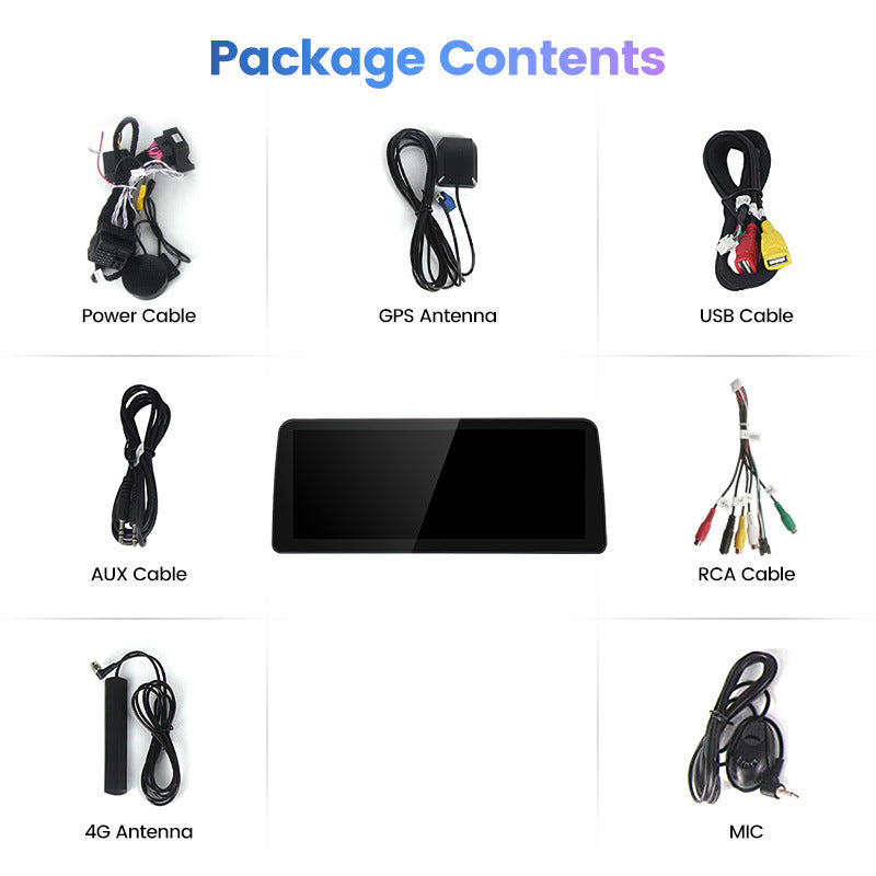 12.3 inch Suitable for BMW 3 Series E90 E92 E93 Android large screen central control Car navigation Bluetooth Carplay