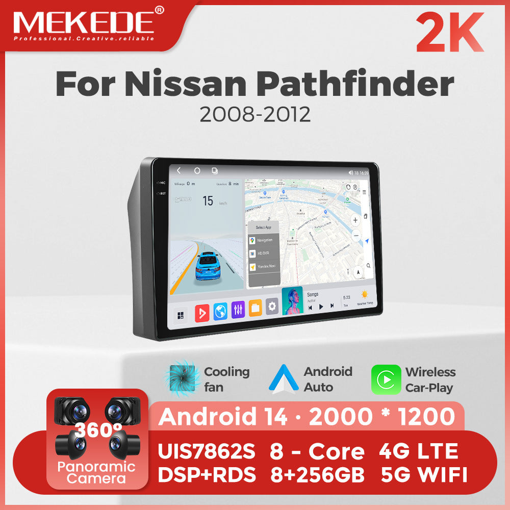 Suitable for 9inch nissan pathfinder 2008-2012 nissan pathfinder android navigator
