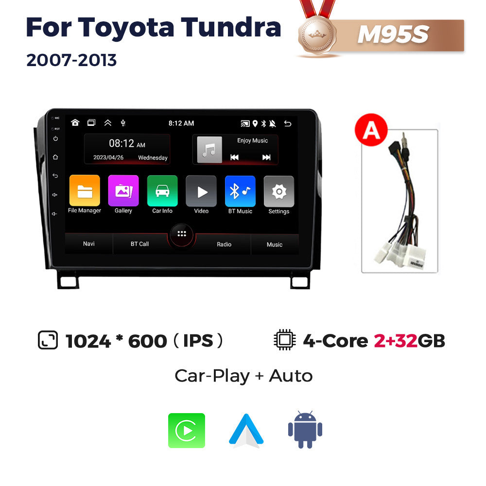 Applicable to Toyota Tundra 2007-2013 Android large screen central control navigation Bluetooth Carplay