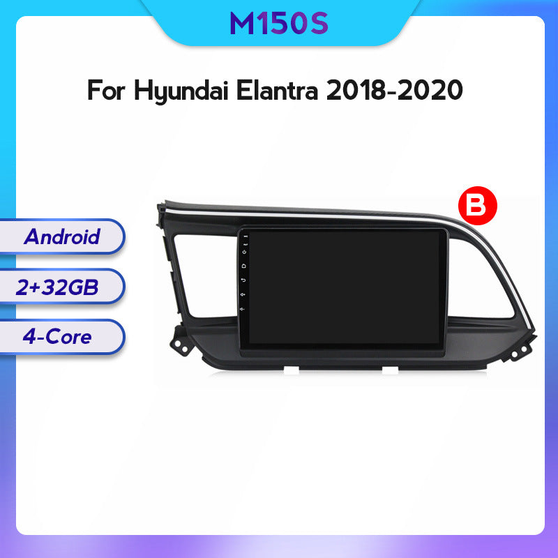 Suitable for modern Elantra 16-18 Android large screen central control car navigation screen 128