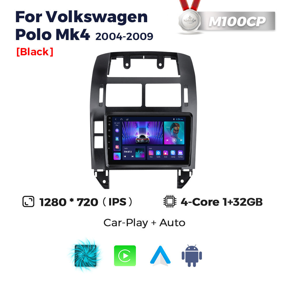 Compatible with VW Polo MK4 2004-2010 Android large-screen central control navigation with Bluetooth CarPlay