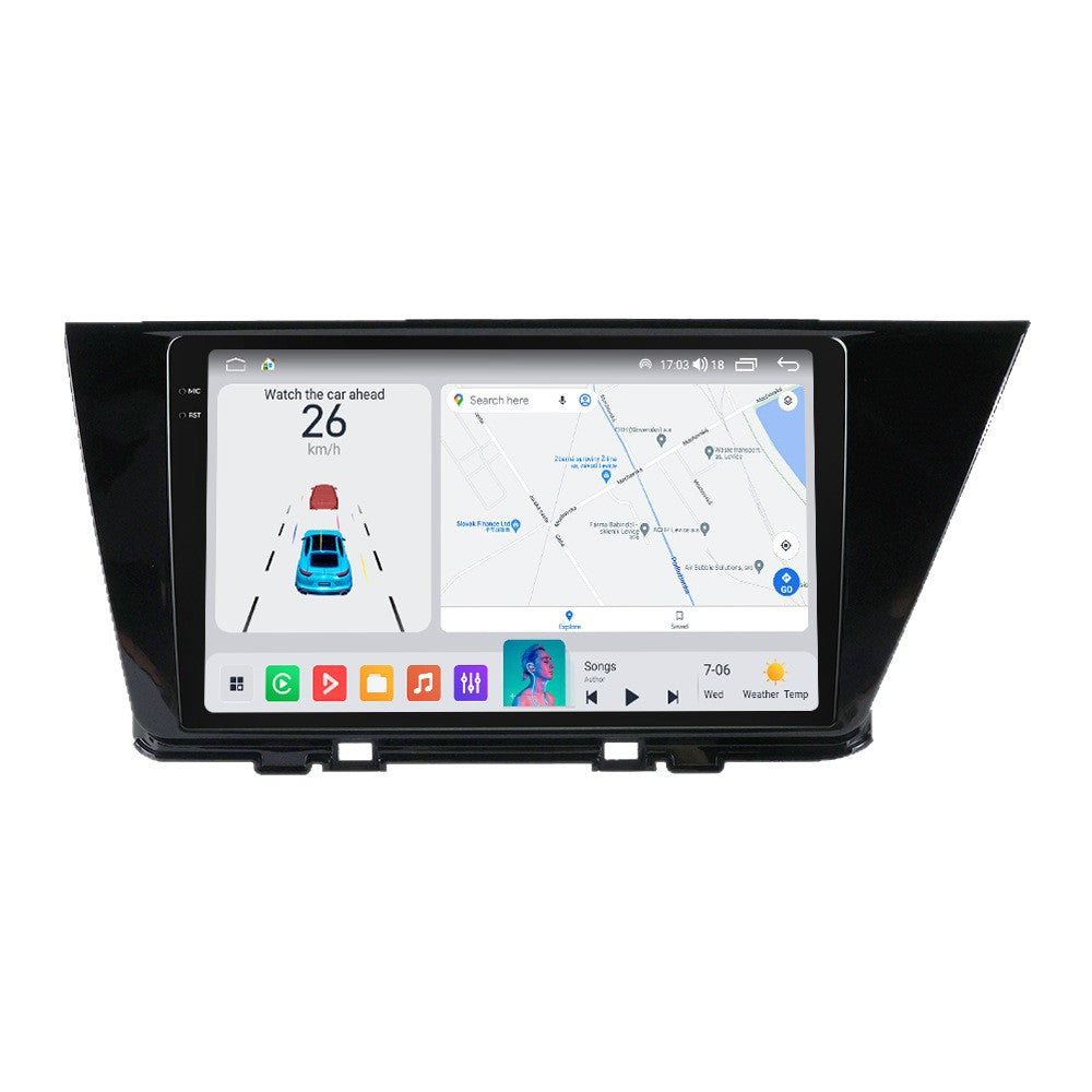 Suitable for kia niro 2017 kia jirui restoration large screen smart android car navigation carplay
