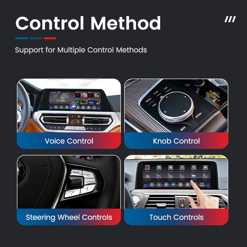 Compatible with BMW ID6, ID7, ID8 original cars with wireless add-on Qualcomm Android CarPlay AI Box