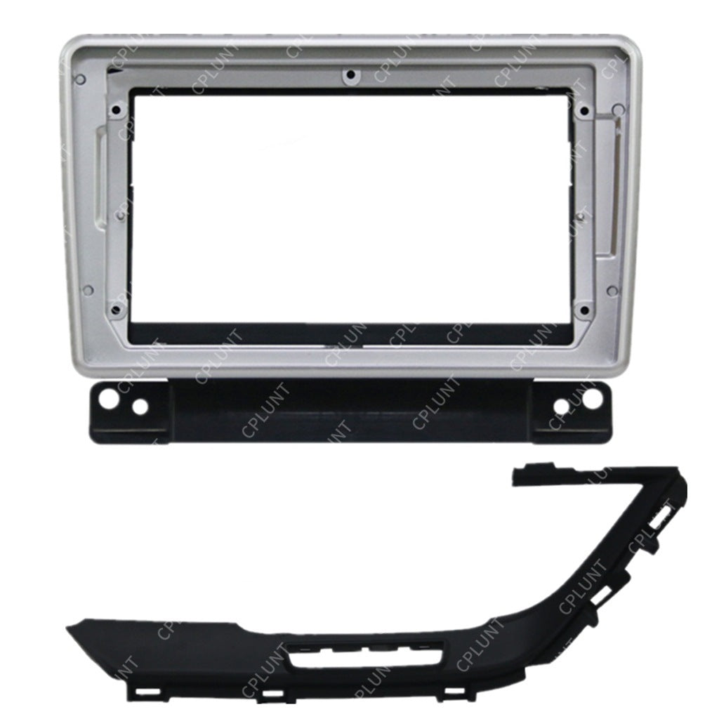 Versatile frame bracket compatible with buick gl6 android head unit navigation faceplate audio modification panel