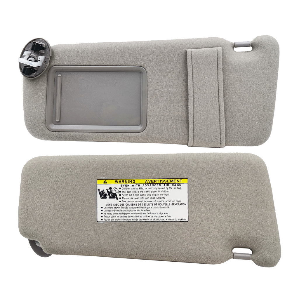 Suitable for 07-11 toyota toyota carmy camry brown cosmetic mirror sun visor with light control switch