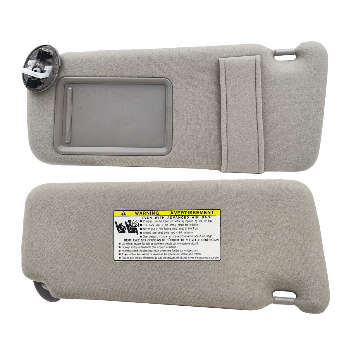 Suitable for 07-11 toyota toyota carmy camry brown cosmetic mirror sun visor with light control switch
