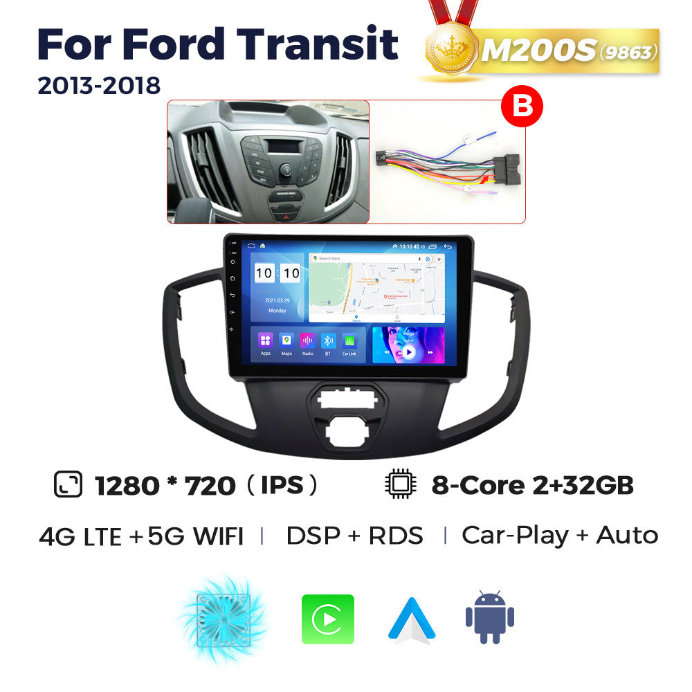 Suitable for ford transit 2013-2018 ford transit ab two android car central control navigators