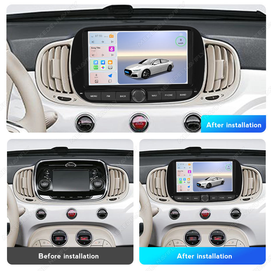 Suitable for fiat 500 2016 - 2019 fiat 500 7" car android smart navigator