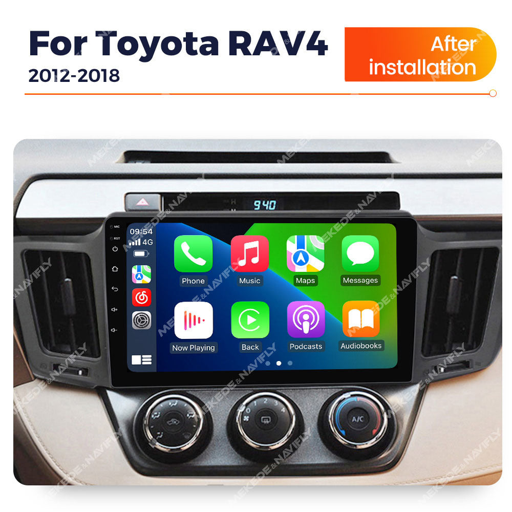 Compatible with Toyota RAV4 2012-2018 Android large-screen central navigation 8+256G