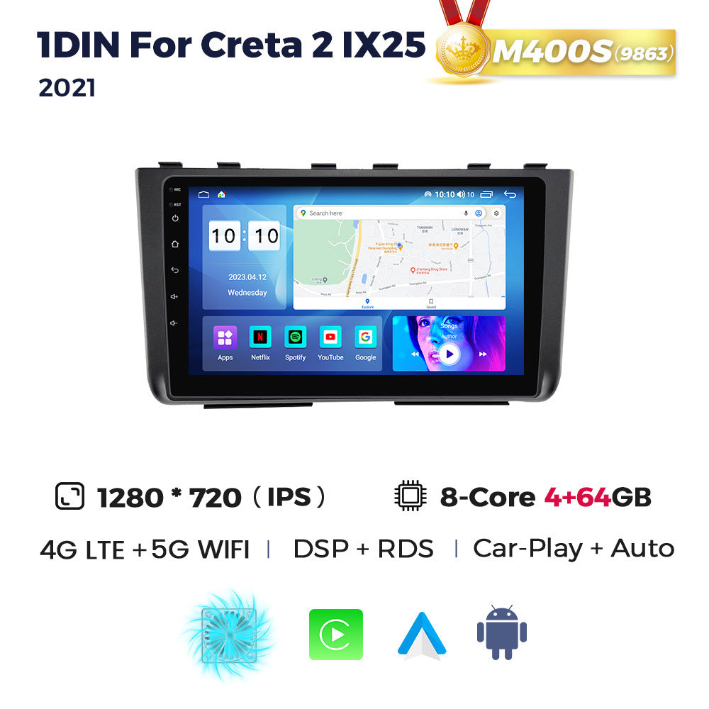 Suitable for modern Caeta 2 IX25 2021 Android large screen central control navigation radio 8 + 256G