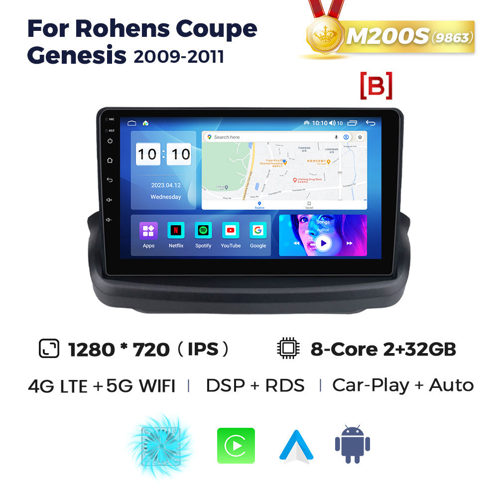 Suitable for hyundai rohens coupe 2009-2011 android navigator