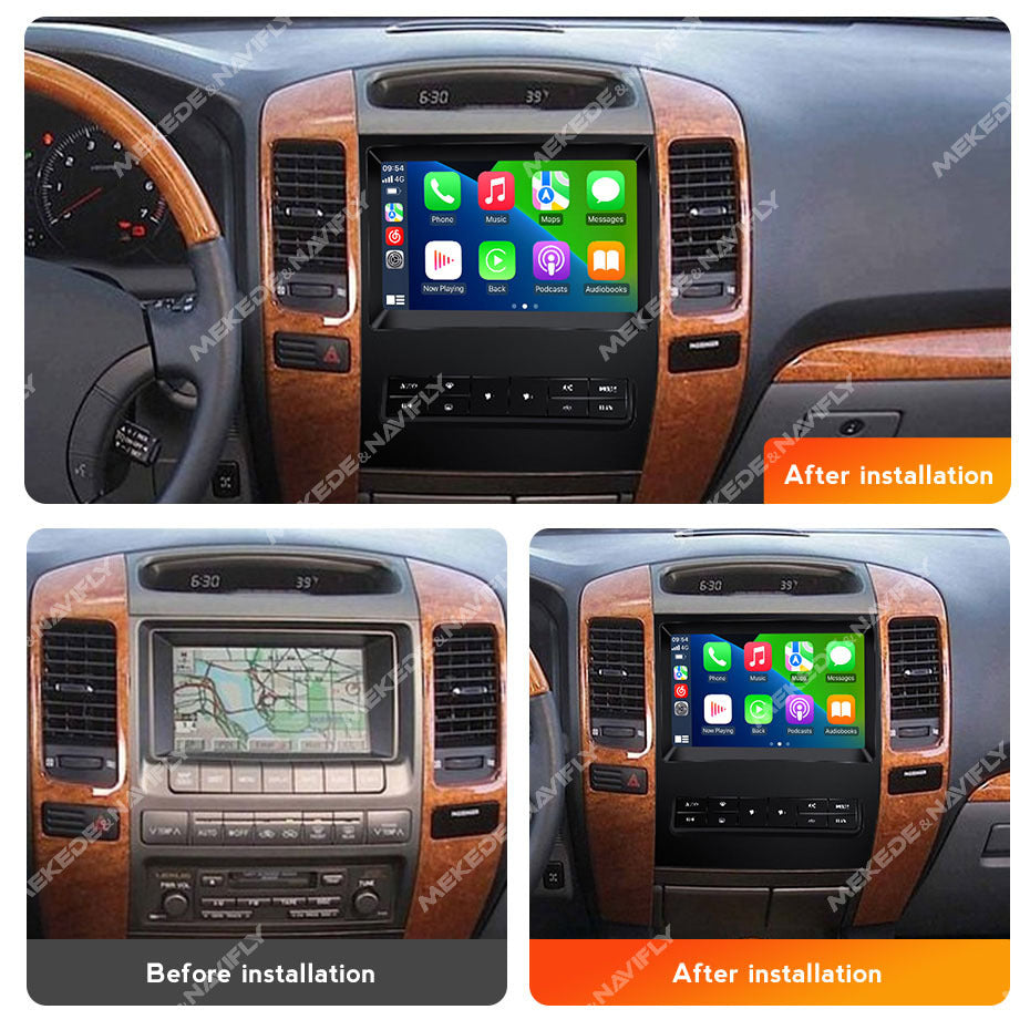 Suitable for toyota prado gx470 2002-2009 (old model) high-spec smart android navigation system