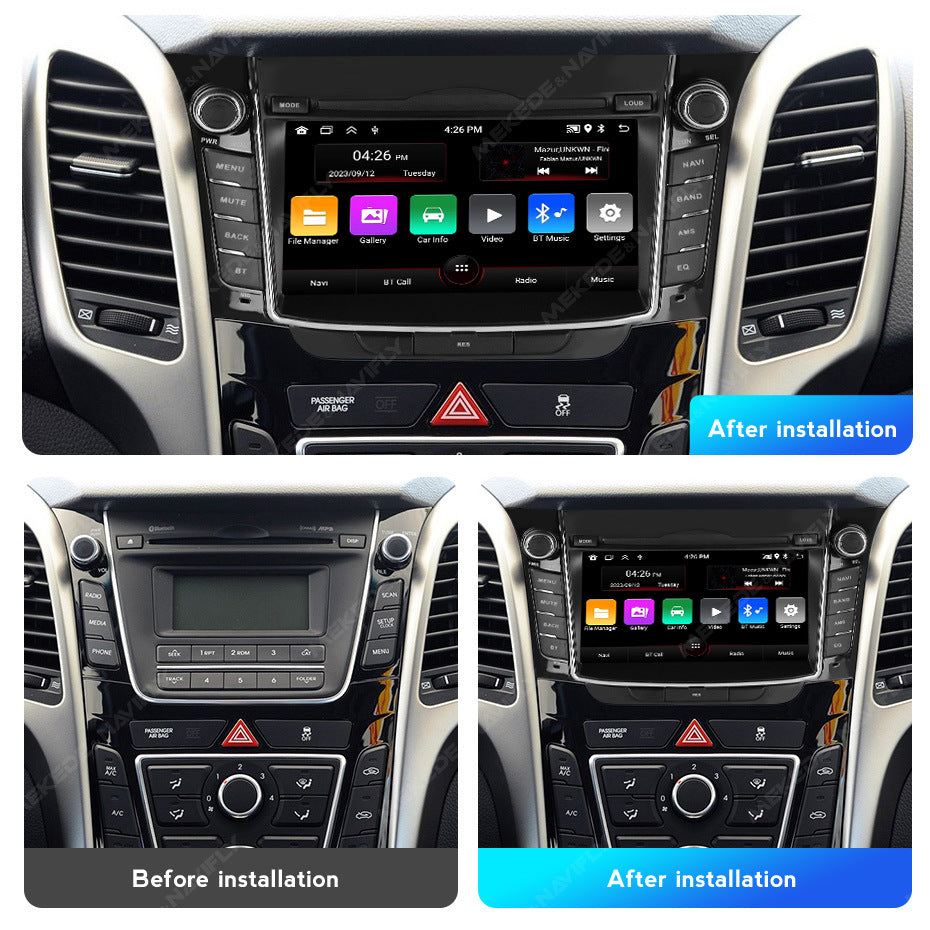 Suitable for hyundai i30 elantra gt 2011-2017 hyundai i30 car android navigator
