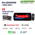 Suitable for lexus rx 2009-2014 lexus rx270 rx350 restoration large screen android navigation