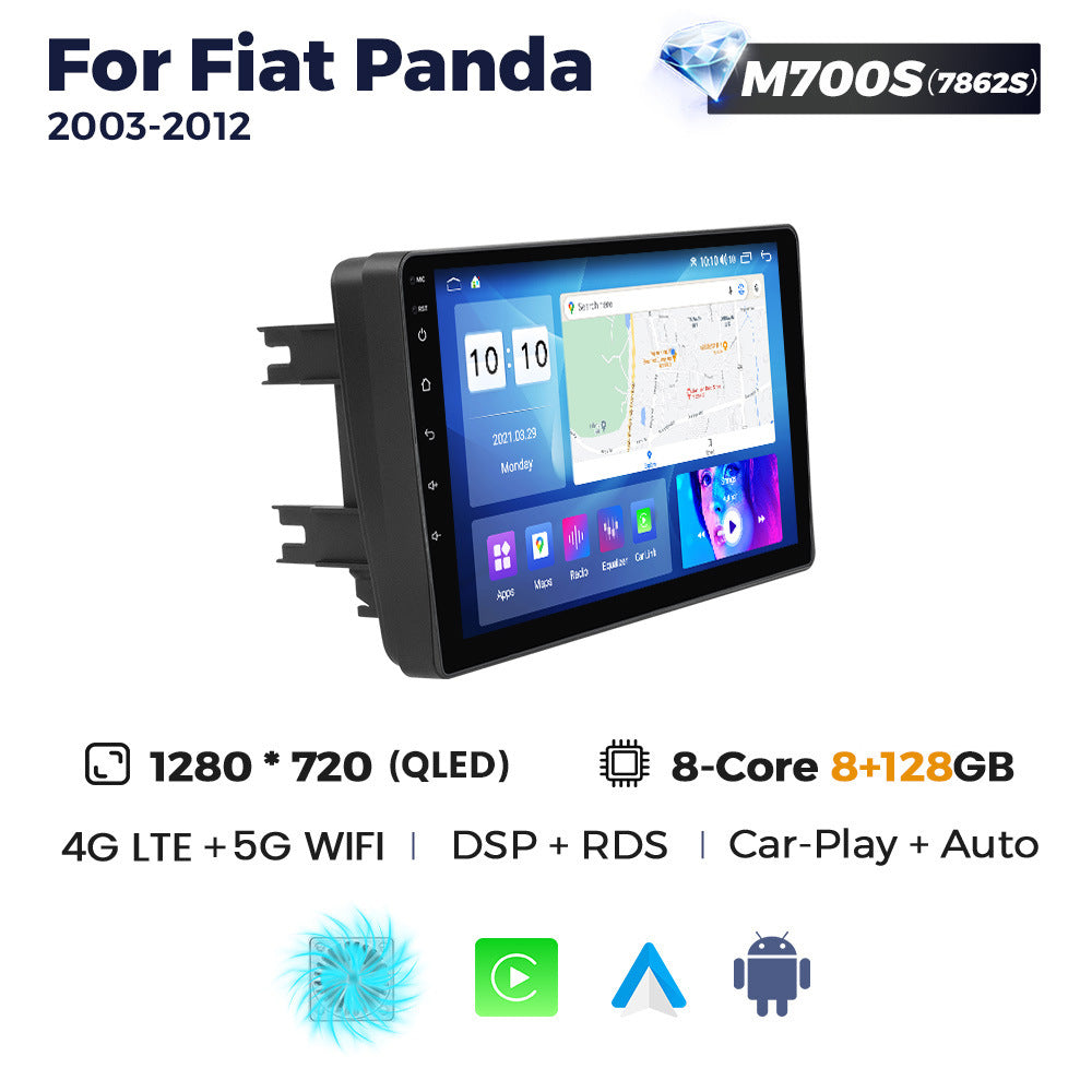 Suitable for fiat panda 2003-2012 fiat panda smart android car central control navigator