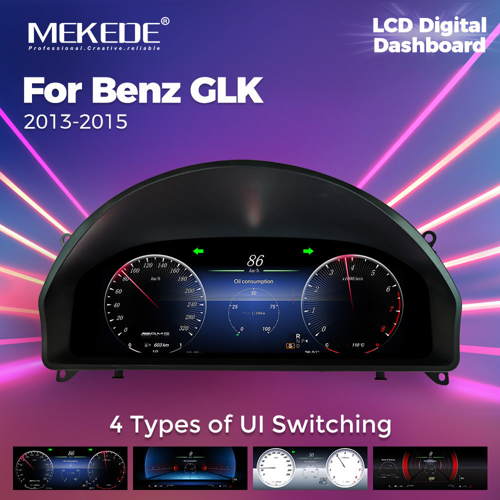 For Mercedes-Benz CLK X204 2013-2015 Full LCD Dashboard 12.3 inch