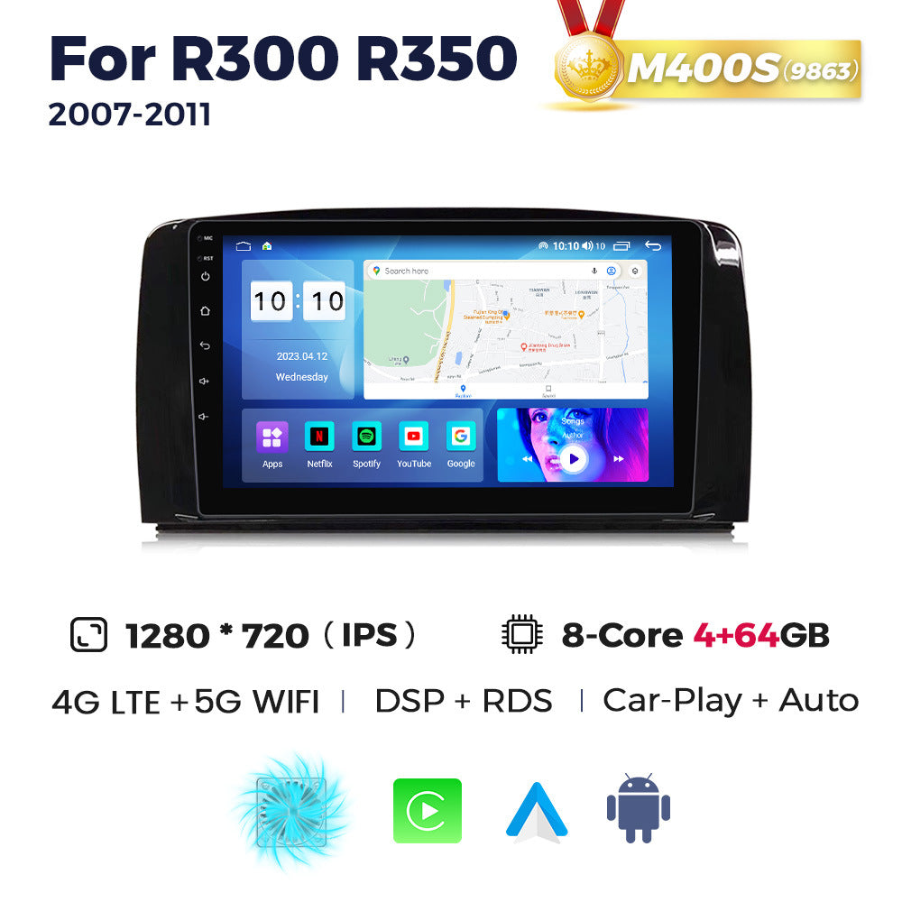 For mercedes benz r-class w251 r300 car large screen smart android navigator
