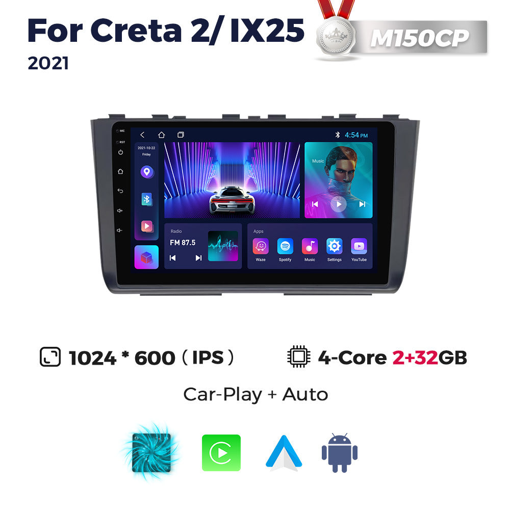 Compatible with Hyundai Creta2 IX25 2021 Android Large Screen Central Control Navigation Radio 8+256G