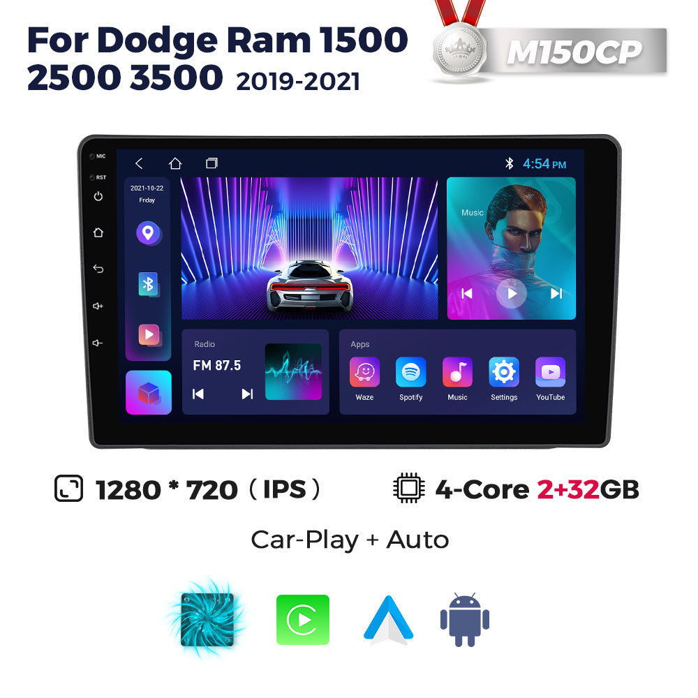 Suitable for dodge ram 1500 2500 3500 2019-2021 manual ac ram android navigation