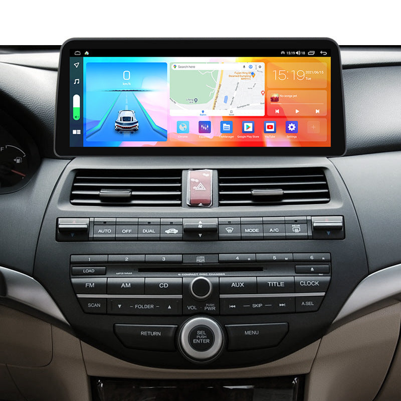Suitable for honda accord 8th generation/inspire android head unit navigation system - portrait/wide screen carplay