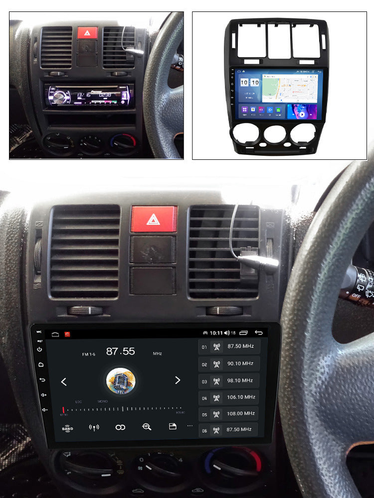 Compatible with the Hyundai AI Getz Jiachi 02-11 Android large-screen central control in-car navigation screen