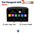 Suitable for peugeot 408, large screen car central control android navigator wireless carplay