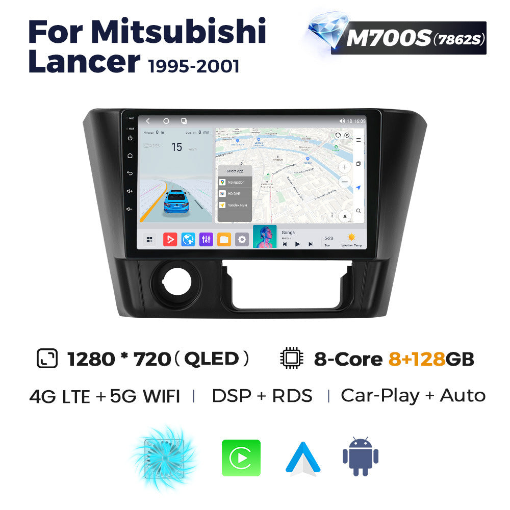 Applicable to Mitsubishi Lancer 1999-2001 Android large screen central control navigation radio Bluetooth Carplay