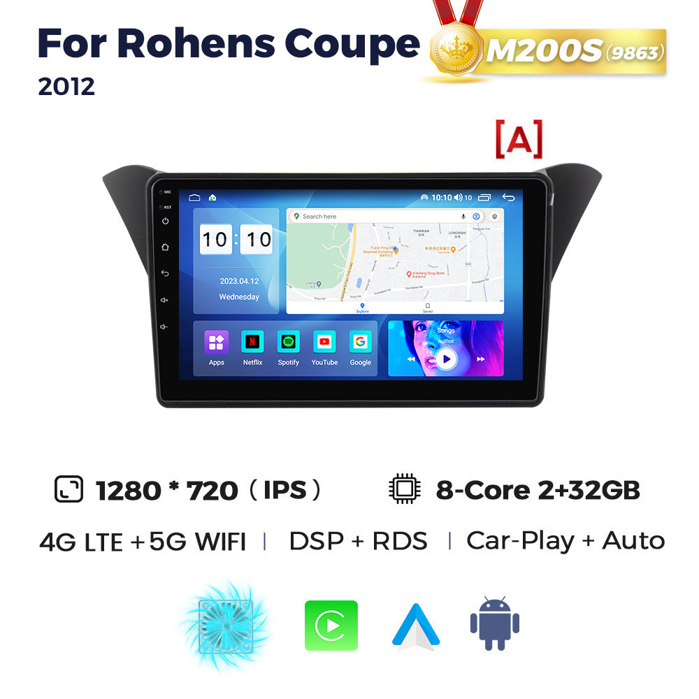 Suitable for hyundai rohens coupe 12-16 car android navigator