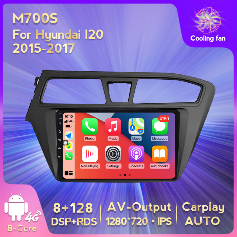 Suitable for hyundai i20 2015-2017 hyundai i20 left-hand drive right-hand drive large screen android car navigation