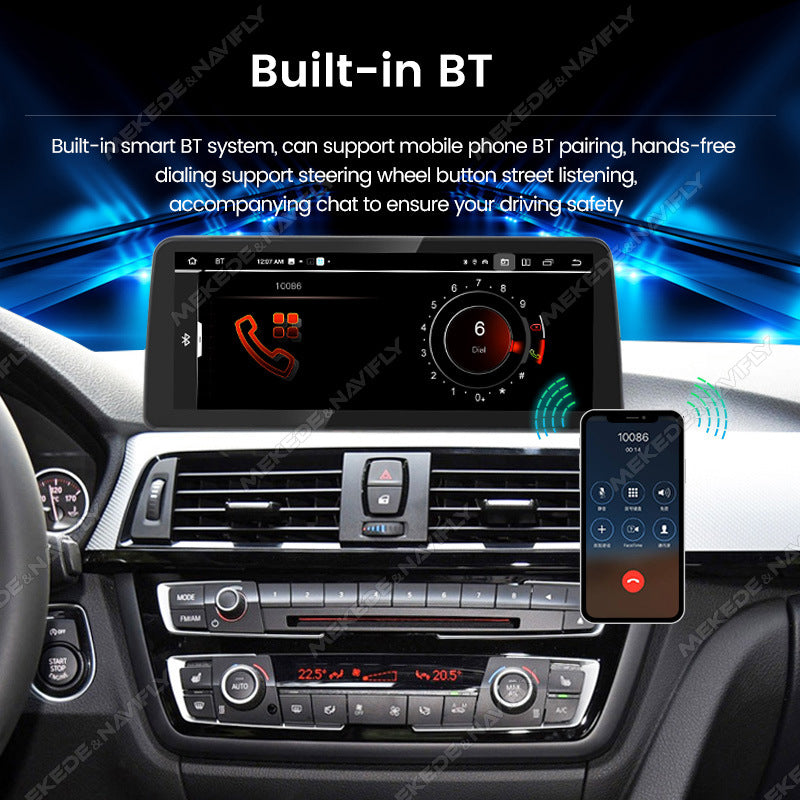 12.3-inch model compatible with BMW 3 Series 4 Series F30 Android central control large screen GPS navigation all-in-one with Bluetooth CarPlay